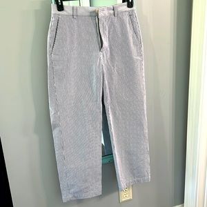 Brooks Brothers “346” 31x30 Blue Seersucker Slacks Pants EUC